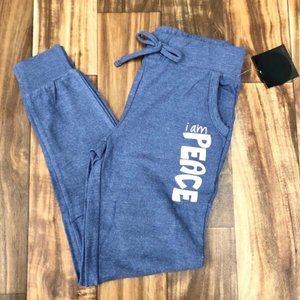 Peace Love World "i am love" Lightweight Joggers